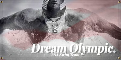 Swimming Banner | Banners.com