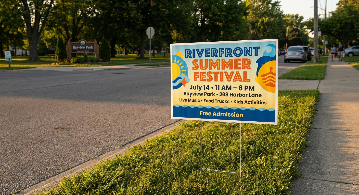12x18 Bulk Yard Signs | Banners.com