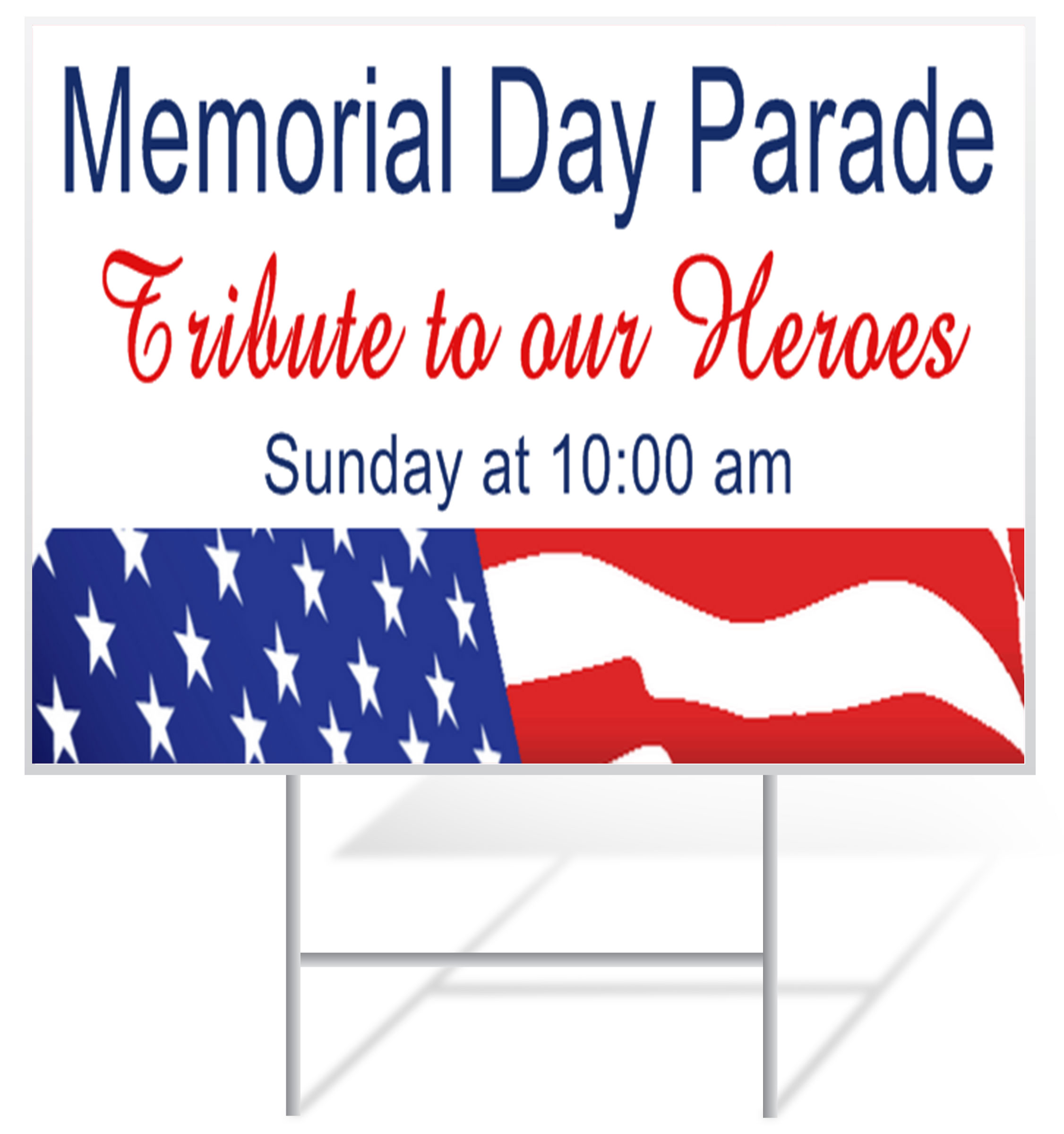 Memeorial day Yard Signs